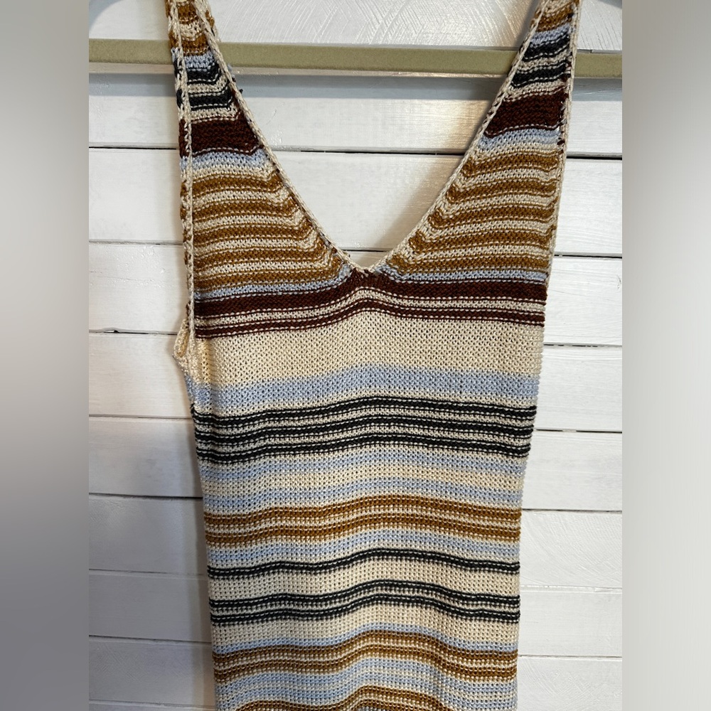 VICI Crochet Maxi Dress